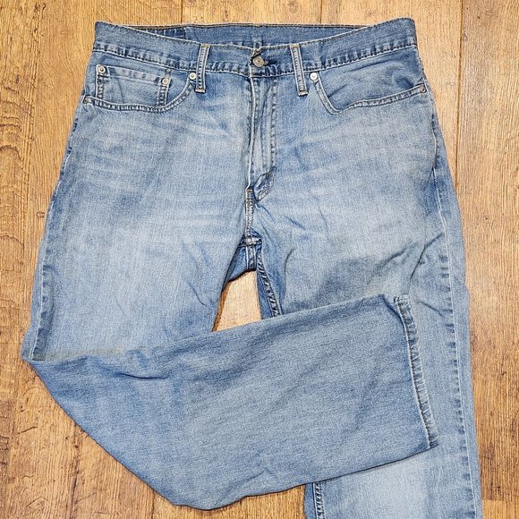 LEVI'S 559 Men's Relaxed Straight Jeans - 34 x 30 - Picture 2 of 5